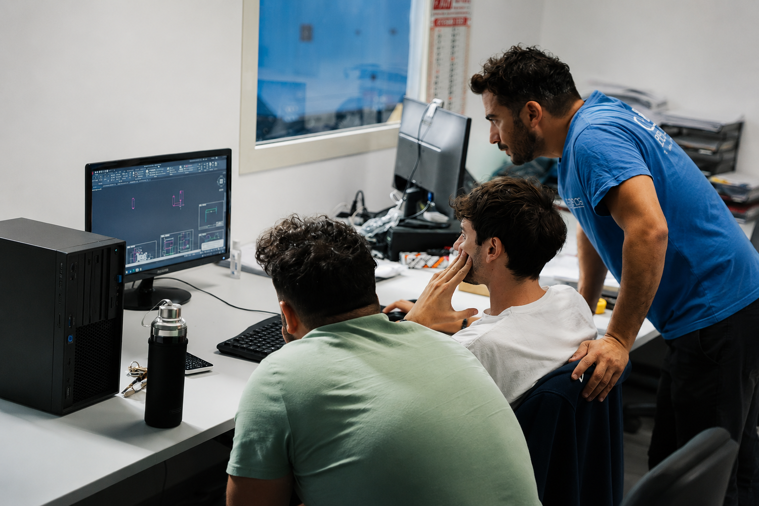 Ufficio tecnico Orefice: progettazione CAD di un gruppo elettrogeno
